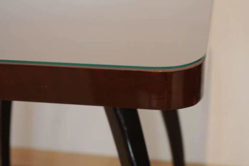 Side Table by J. Halabala, Mahogany Veneer, Czech Republic, circa 1930