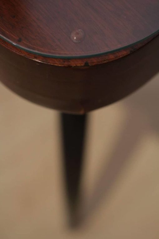 Side Table by J. Halabala, Mahogany Veneer, Czech Republic, circa 1930