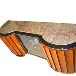 Large Art Deco Sideboard, Amboyna Roots and Rosewood, France/Paris circa 1925