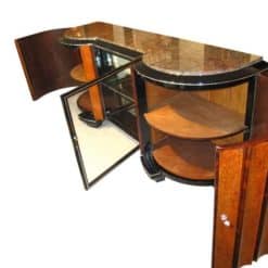 Large Art Deco Sideboard, Amboyna Roots and Rosewood, France/Paris circa 1925