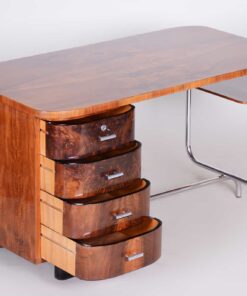 Jindrich Halabala Writing Desk H-180- open drawers- styylish