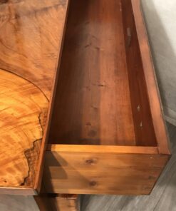 Biedermeier walnut dresser- inside of a drawer- styylish