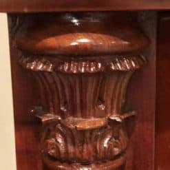 Biedermeier Cabinet- carved capital- styylish