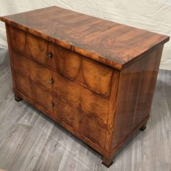 19th century Biedermeier Dresser- top viewDresser- three-quarter view- styylish