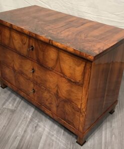 19th century Biedermeier Dresser- top viewDresser- three-quarter view- styylish