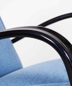 Pair of Blue Armchairs- armrest- styylish