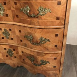 Baroque Style Dresser-detail with bronze handles- styylish