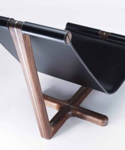 Custom made lounge chair- back view- styylish