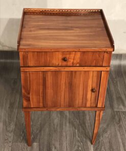 Biedermeier Nightstand- view from above- styylish