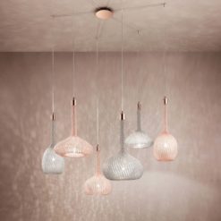 Custom made pendant light- with different canopy- styylish