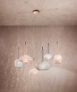 Custom made pendant light- with different canopy- styylish