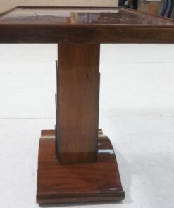 Art Deco Pedestal table- side view-Styylish