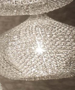 Custom made chandelier- in grey detail - styylish