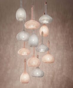 Custom made pendant light- combination of different shapes- styylish
