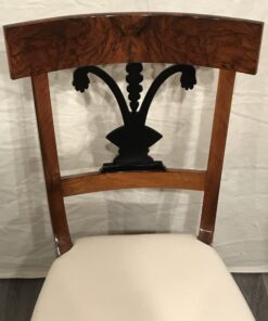 Biedermeier Walnut Chair South German 1820