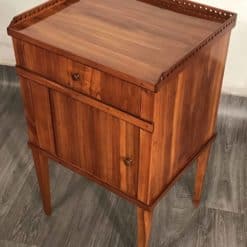 Biedermeier Nightstand- three-quarter view- styylish