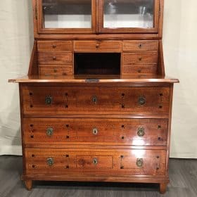 Antique Secretary Desk with Bookcase, 1780