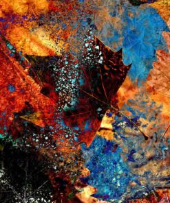 Contemporary artwork- uncertain times, detail- styylish