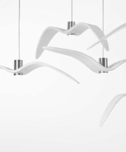 Night Bird pendant light- detail of lights- styylish
