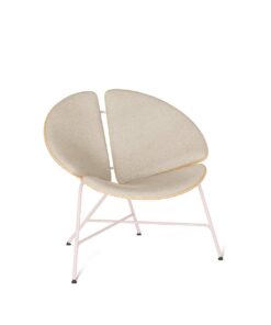 Modern Chair- Ginka in powder and pink- Styylish