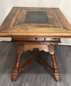 18th century Farm Table- side view from above- styylish