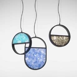 Round Pendant light- combined with other shapes and colors- Styylish