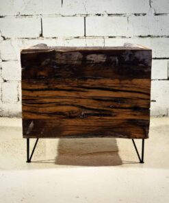 Reclaimed wood- back of armchair- styylish