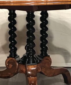 Louis Philippe Center table- view of the base- Styylish