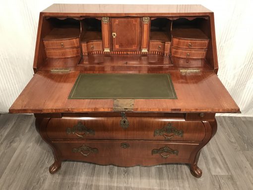 Dutch baroque Secretary desk- view inside- styylish