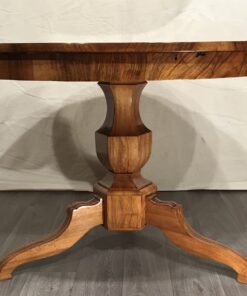 Biedermeier walnut Center table- base- styylish