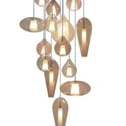 Hand blown pendant lights- variation of beige- Styylish