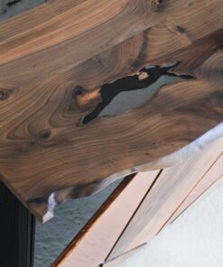 Modern bar cabinet- detail of the top- styylish