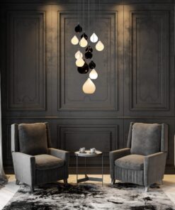 Murano Glass Pendant Light- view in interior- Styylish