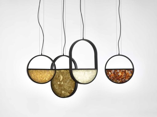 Geometric Pendant light, Oval, 2.3 top or bottom , and round- Styylish