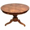 Biedermeier walnut center table- styylish