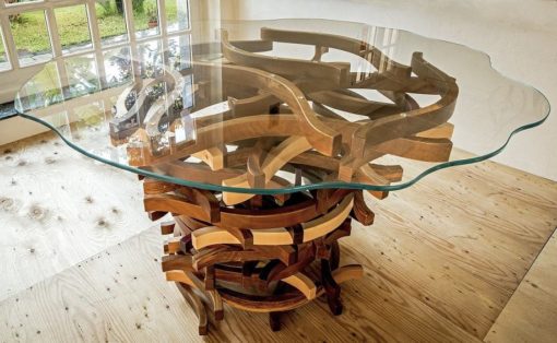 Modern Design Table- Italian Design- wood work detail- Styylish