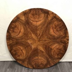 Biedermeier walnut Center table- top view- styylish