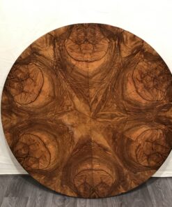 Biedermeier walnut Center table- top view- styylish