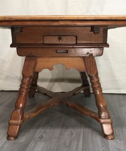 18th century Farm Table-side view- styylish
