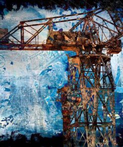 Digital picture- Sandrine Berthon industrial scene- styylish