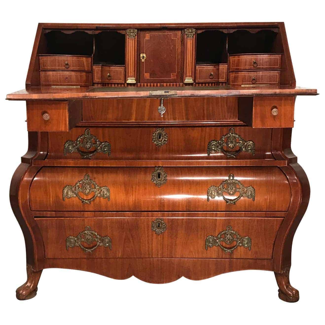 Dutch baroque Secretary Desk- Styylish