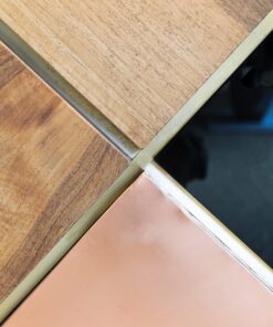 Modern bar cabinet- detail of the different materials used- styylish