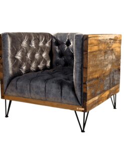 Reclaimed wood- armchair- styylish