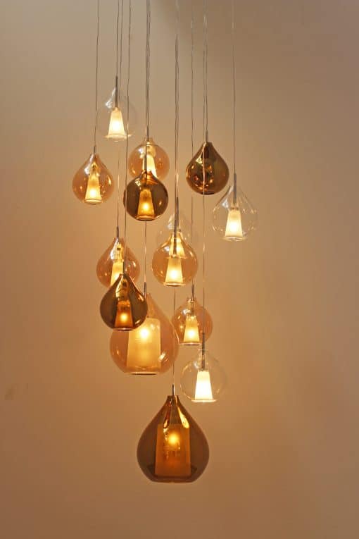 Murano Glass Pendant Lights- front- styylish