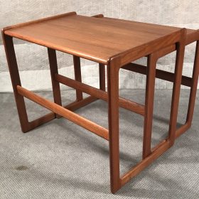 Mid-Century Nesting Tables, Denmark 1960