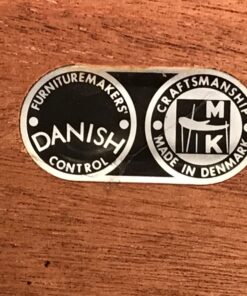 Mid-century Nesting tables- teak wood, Morgen-Kohl label- Styylish