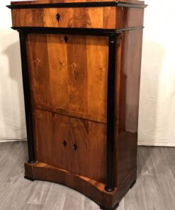 Biedermeier drop front desk- three-quarter view- Styylish