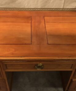 Antique Cherry Desk- top view of 18th century desk- styylish