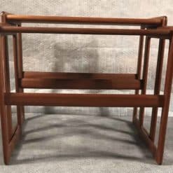 Mid-century Nesting tables- teak wood, back view- Styylish