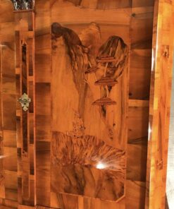 Baroque Cabinet- view of right door with marquetry- styylish